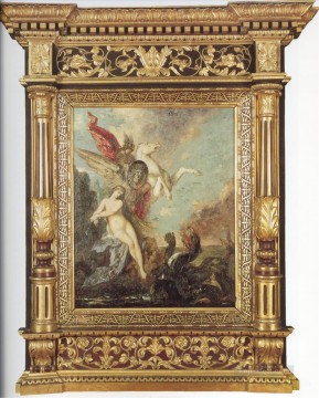 andromeda Symbolism biblical mythological Gustave Moreau Oil Paintings